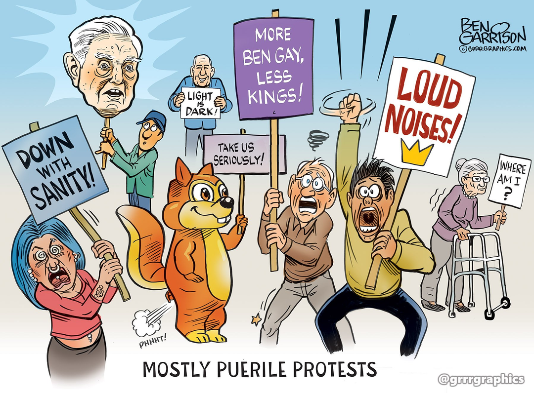 The Left has Nothing to offer but Orange Man Bad panel 1
